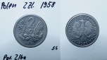 Polen,2 Zloty 1958
