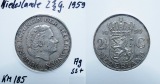 Niederlande, 2 1/2 Gulden 1959