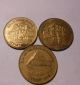 T:5.9 Medaillen Historische Gasthöfe, 3 Stück Binding – Br...
