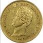 Italien-Sardinien 20 Lire 1849-P | PCGS AU50 | Carl Albert