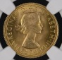 UK 1 Sovereign 1966 | NGC MS64 | Elisabeth II. (V1)