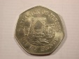 H18  Jersey   50 Pence 1983 in f.ST    Originalbilder