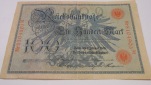 Banknote (8) Deutsches Kaiserreich 100 MARK 1908, Ro-33b / DEU...