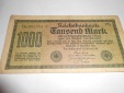 Banknote (13) Deutsches Reich, Weimarer Republik, 1000 MARK 19...