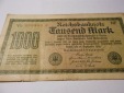 Banknote (15) Deutsches Reich, Weimarer Republik, 1000 MARK 19...