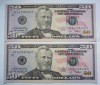 USA 2x 50 Dollar 2009 Grant mit fortlaufender Nummer als Samme...