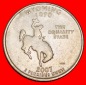 * COWBOY 1890: USA ★ 1/4 DOLLAR 2007P VZGL STEMPELGLANZ! WAS...