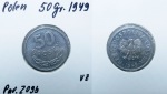 Polen,50 Groszy 1949