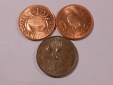 M.124. Bailiwick of Jersey, 1 Penny 2003 / Jamaika, 1 Cent 197...