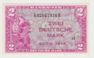 Ro. 234 a, 2 Deutsche Mark von 1948, Serie B, kassenfrisch I