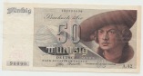 Ro. 254, 50 Deutsche Mark von 1948, Franzosenschein, leicht ge...