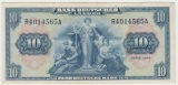 Ro. 258, 10 Deutsche Mark von 1949, leicht gebraucht II