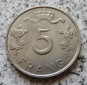 Luxemburg 5 Francs 1949, besser
