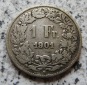 Schweiz 1 Franken 1901