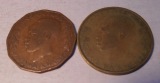 TK16 Tansania 2er Lot, 5 Cent 1966, 20 Cent 1966