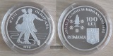 Rumänien  100 Lei  1998  FM-Frankfurt  Feingewicht: 24,98g  S...