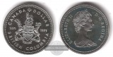 Kanada  1 Dollar 1971  British Columbia    FM-Frankfurt    Fei...