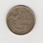 20 Francs Frankreich 1950  B   einzeilig   (N015)