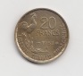 20 Francs Frankreich 1953  B    (N017)