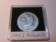 Deutschland Silber, 5 DM 1957 J   100. Todestag Joseph Freiher...