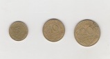 5,10 und 20  Centimes Frankreich 1979 (N048)