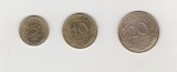 5,10 und 20  Centimes Frankreich 1987 (N052)