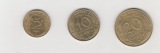 5,10 und 20  Centimes Frankreich 1992 (N059)