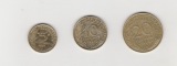 5,10 und 20  Centimes Frankreich 1996 (N060)