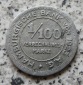 Hamburg - 1/100 Verrechnungsmarke - Hamburgische Bank von 1923...