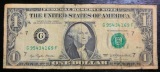 USA / BN 1 Dollar 1977 Serie G 95434169 F    G ist Chicago