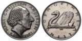 Medaille 1975; versilberte Bronze; Hans Christian Andersen; 10...