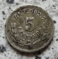Mexiko 5 Centavos 1897 Zs Z