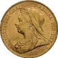 UK 1 Sovereign 1901 | MS62 | Victoria 3. Portrait