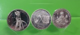 BRD 3 x 10 Deutsche Mark Drei Silber Münzen Gedenkmünzen Bun...