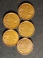 Portugal - 5 Münzen 20 Centavos 1969-1974