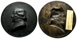 Medaille; Eisen; Friedrich Daniel Ernst Schleiermacher; 224 g,...