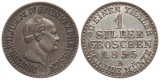 Preussen: Friedrich Wilhelm IV., 1 Silbergroschen 1855 A, Pati...
