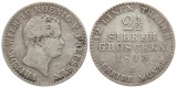 Preussen: Friedrich Wilhelm IV., 2,5 Silbergroschen 1843 A