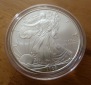 USA 1 Dollar 2008 Liberty/ 1 Oz Silber / Stgl.