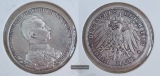 Deutsches Kaiserreich. Preussen, Wilhelm II. 3 Mark 1913 A  FM...