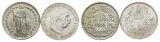 Ausland; 2 Kleinmünzen 1945/1914