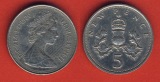 Grossbritanien 5 Pence 1980
