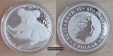 Australien,  1 Dollar 2009 Koala  FM-Frankfurt  Feinsilber: 31,1g