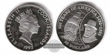 Cook Islands  50 Dollar  1993  FM-Frankfurt Feingewicht: 28,77g