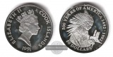 Cook Islands  50 Dollar  1991  FM-Frankfurt Feingewicht: 28,77g