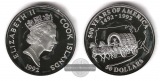 Cook Islands  50 Dollar  1992  FM-Frankfurt Feingewicht: 28,77g