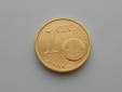 41.Deutschland 1 Cent 2013 F vergoldet