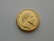 71.Frankreich 20 Francs 1855 A  Reproduktion vergoldet