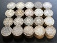 Kaiserreich Konvolut 200 x 1/2 Mark Silber Münzen 500 gr. Fein