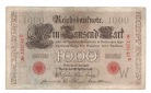 Ro. 26, 1000 Mark Reichsbanknote vom 26.07.1906,  228140B, geb...